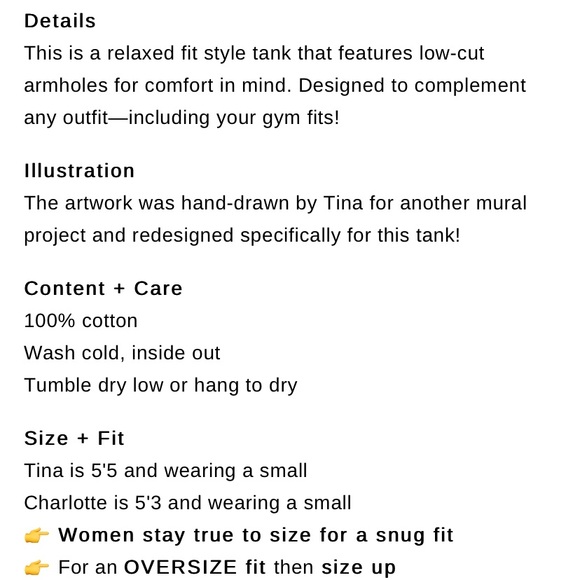 XXL & Co. White Line Art Tank Top - Picture 7 of 8